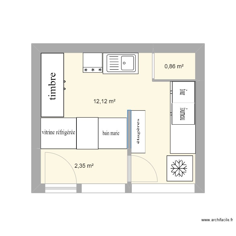 plan local bis. Plan de 0 pièce et 0 m2