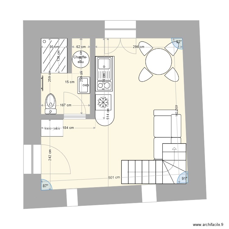 Bergerie RDC et ET fini 2. Plan de 0 pièce et 0 m2