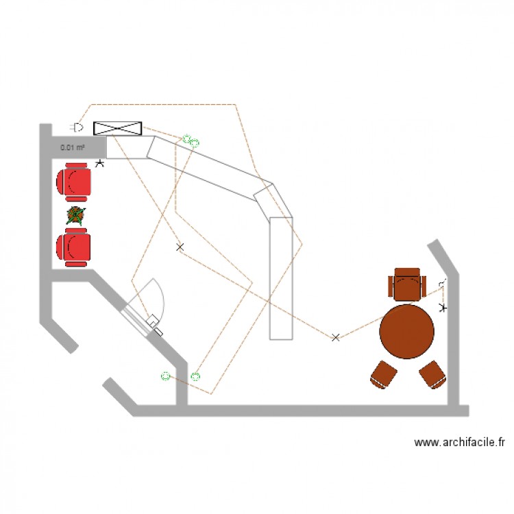 shcéma architetural TP 7. Plan de 0 pièce et 0 m2