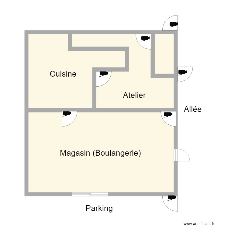 Crousty Kingersheim. Plan de 0 pièce et 0 m2