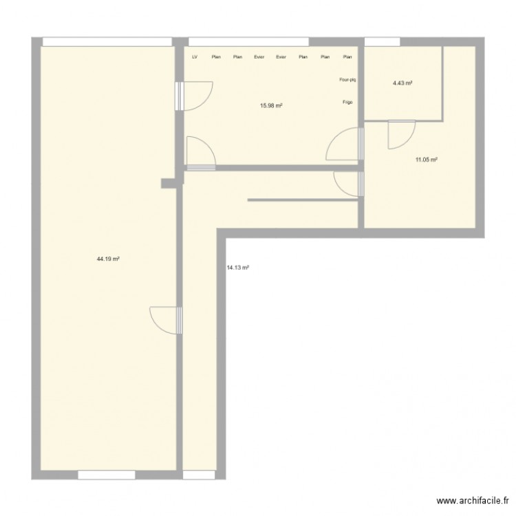 Rez de Chaussee2. Plan de 0 pièce et 0 m2