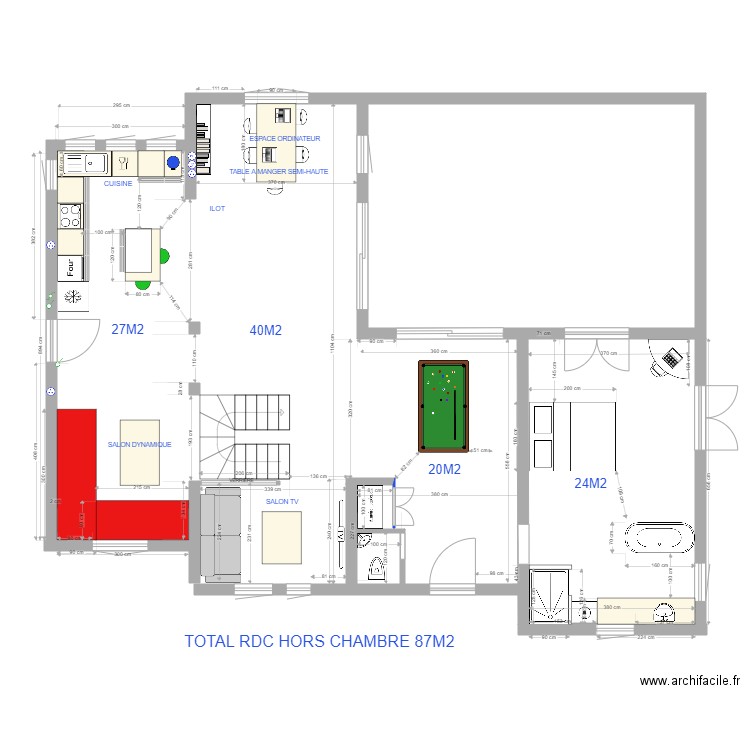 GLOBAL RDC 1 8 5. Plan de 0 pièce et 0 m2