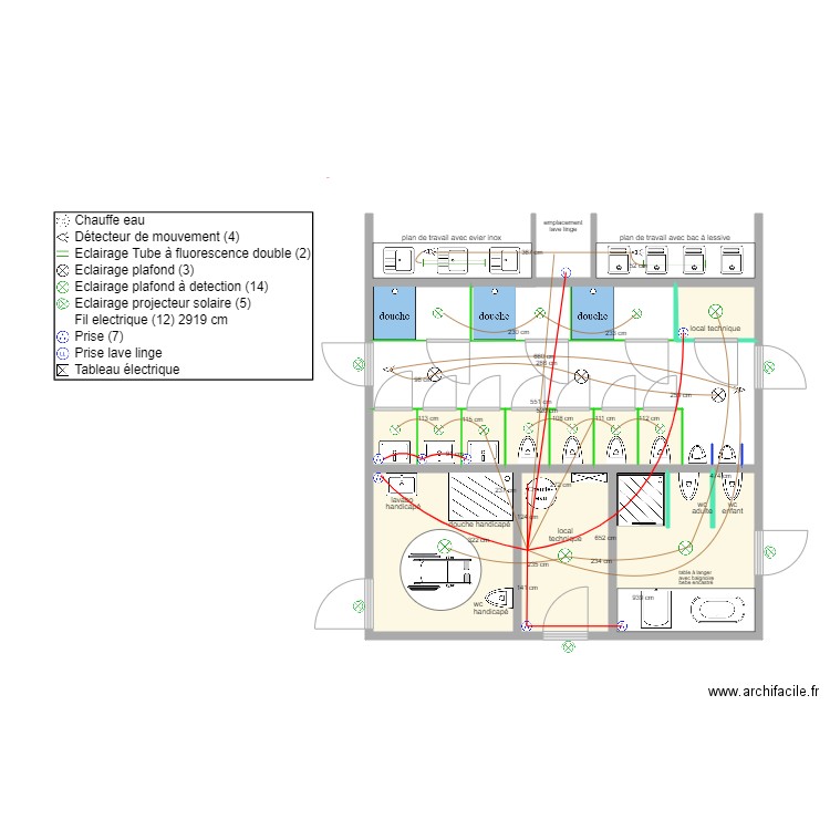 camping_plan_electrique. Plan de 0 pièce et 0 m2