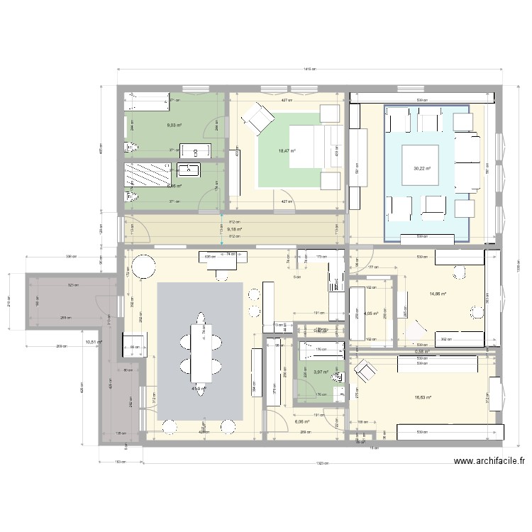 Forel 8 2ème. Plan de 0 pièce et 0 m2