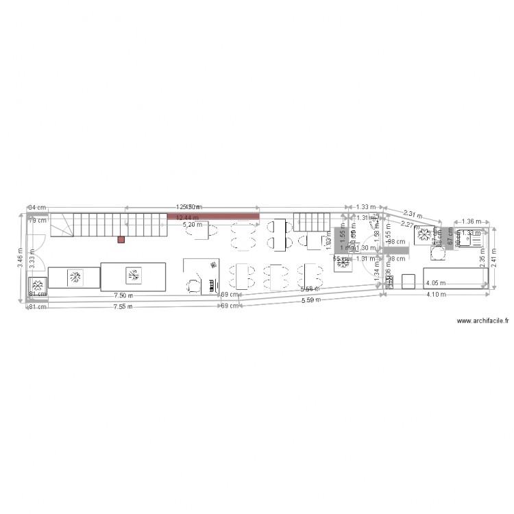 MAGASIN. Plan de 0 pièce et 0 m2