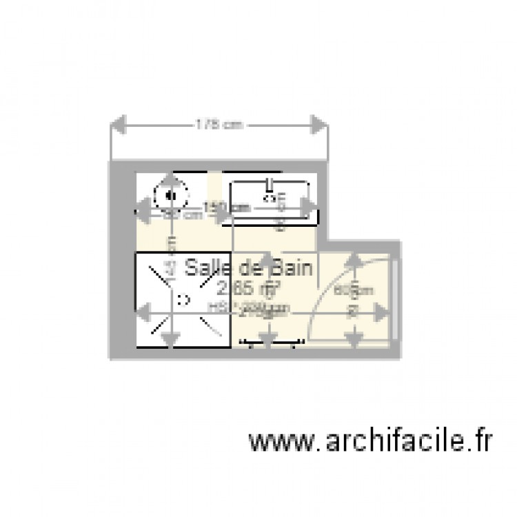 Flaine. Plan de 0 pièce et 0 m2