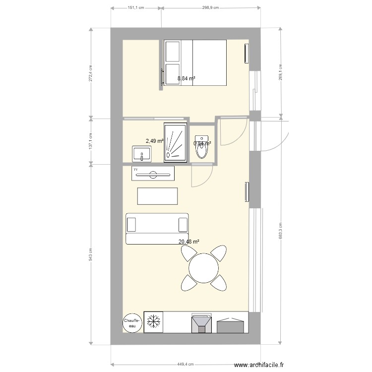 rdc. Plan de 0 pièce et 0 m2