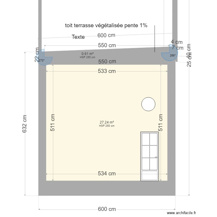 mairie facade extérieure donne sur voie privée. Plan de 0 pièce et 0 m2