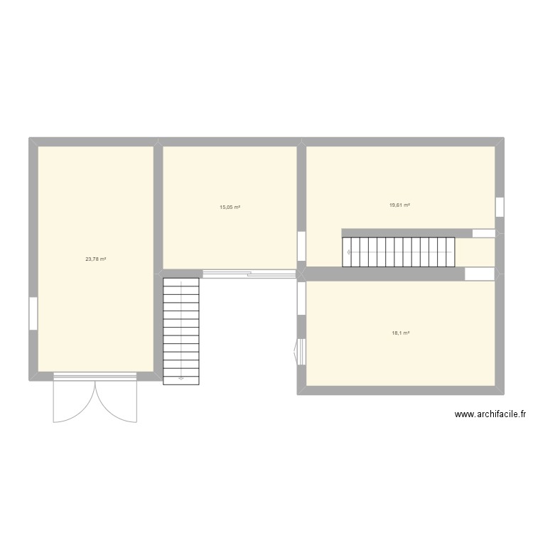 grillon. Plan de 0 pièce et 0 m2