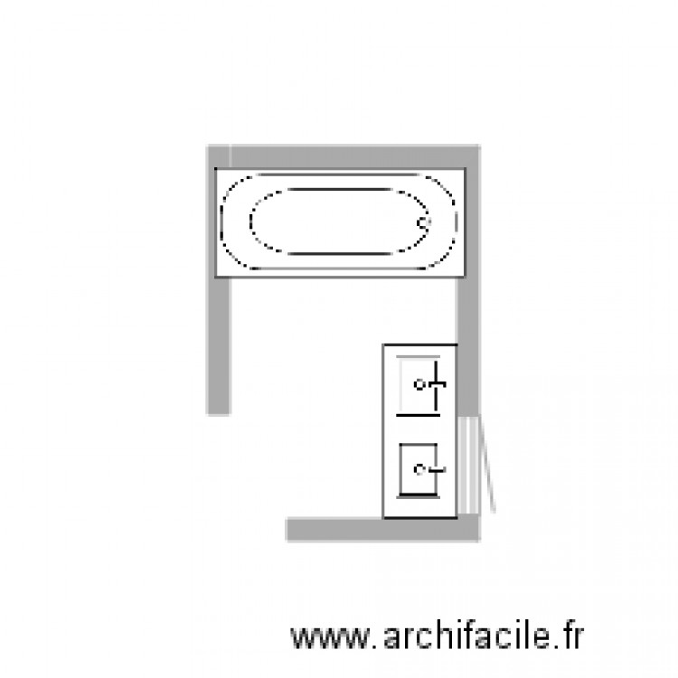 Sdb1. Plan de 0 pièce et 0 m2