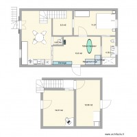 70m2 duplex