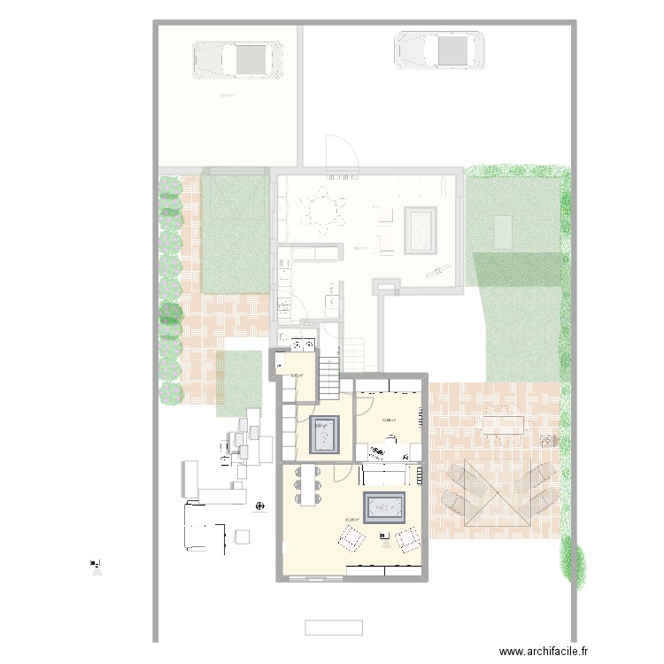 Maison Hermanville NH35. Plan de 13 pièces et 205 m2