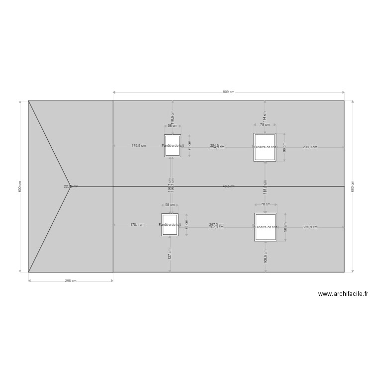 PLAN DE MASSE DEVAUJANY. Plan de 0 pièce et 0 m2