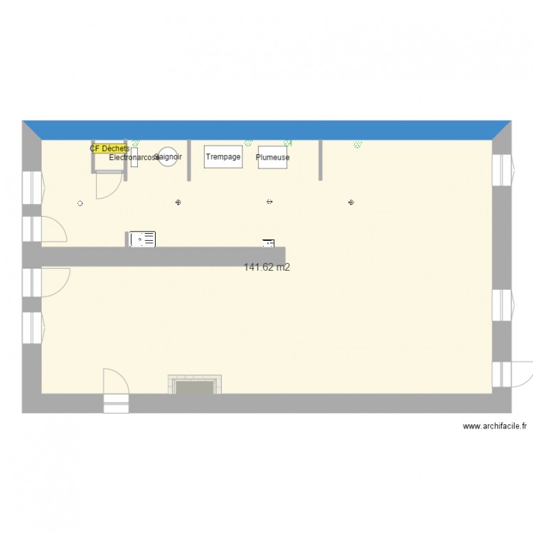 Abattoir 1. Plan de 0 pièce et 0 m2