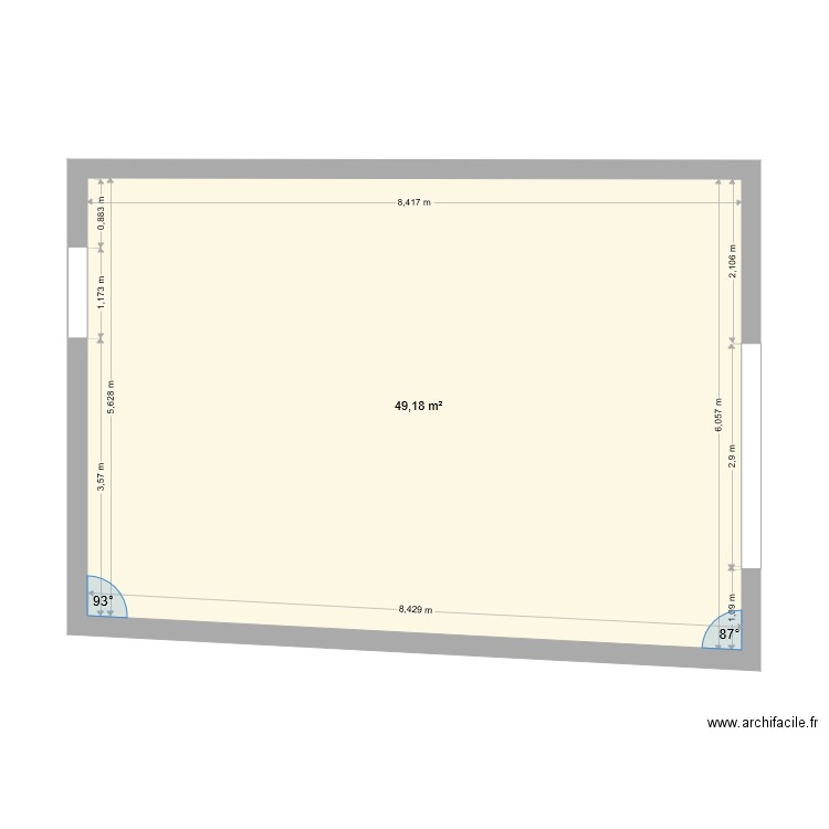 Hotel de la Gare Dépendance. Plan de 0 pièce et 0 m2