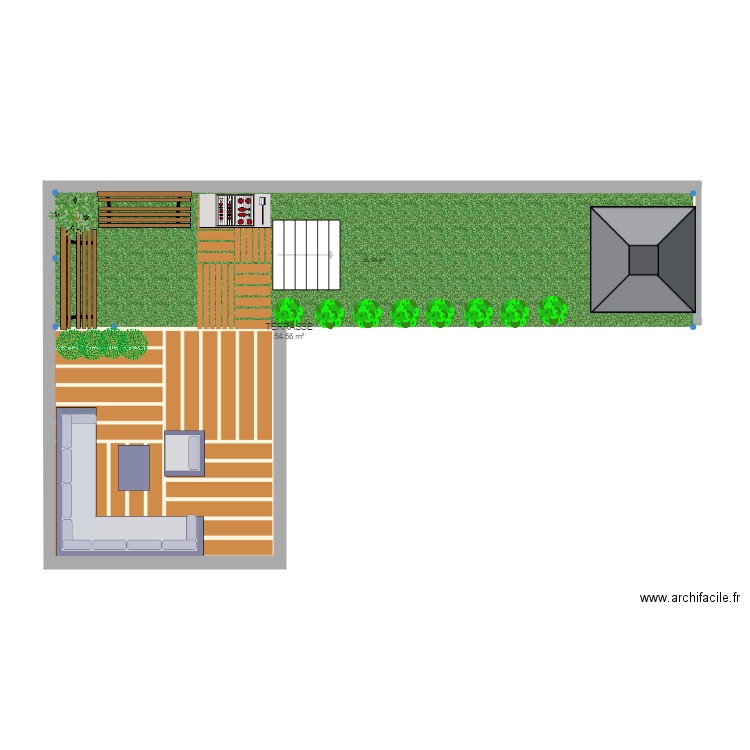 Jardin2. Plan de 0 pièce et 0 m2