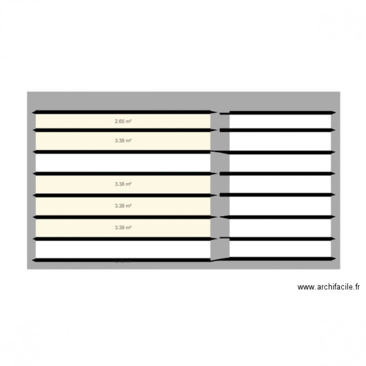 planché 1 er étage. Plan de 0 pièce et 0 m2