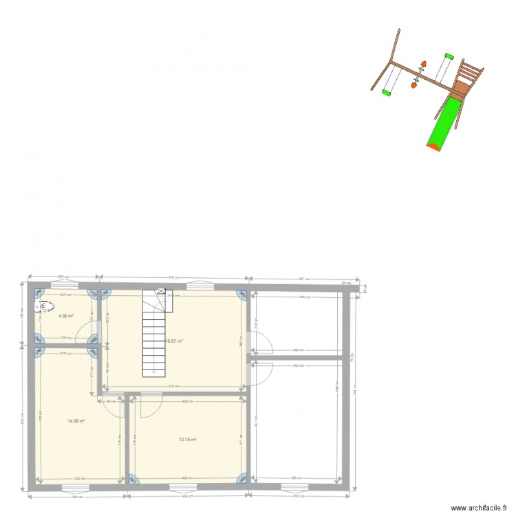 test2. Plan de 0 pièce et 0 m2