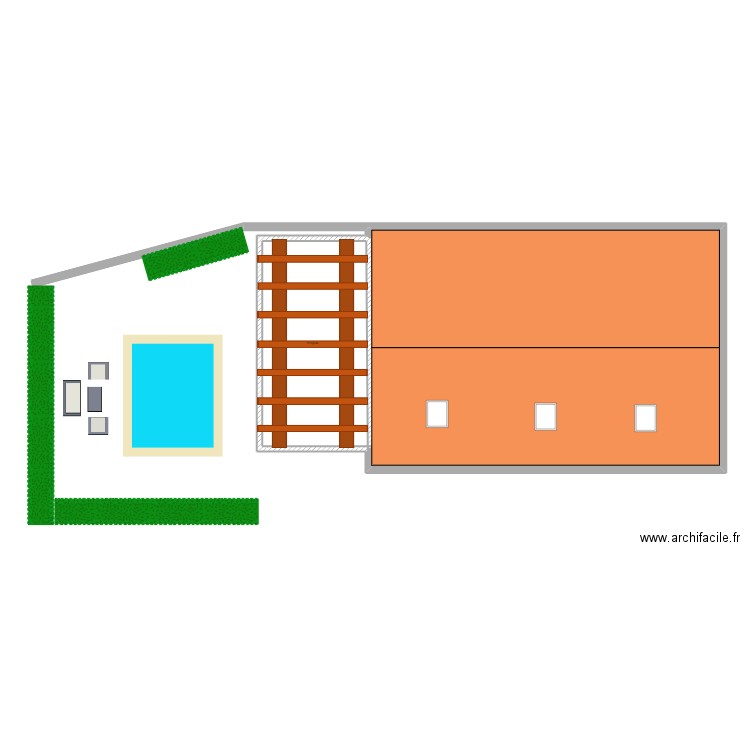 DP3 plans de coupe . Plan de 0 pièce et 0 m2