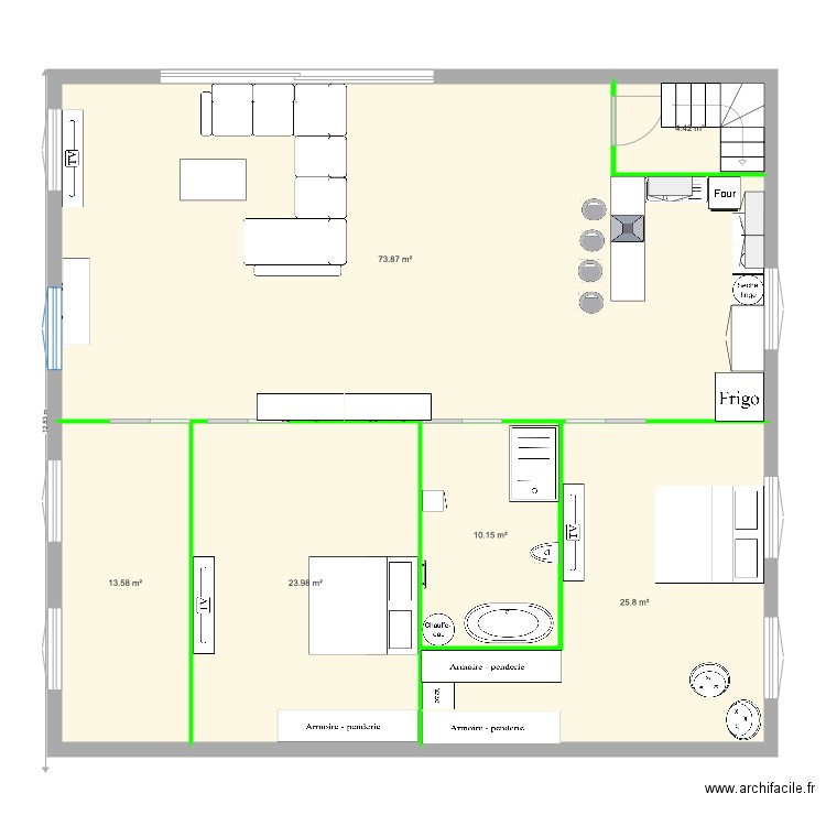 PLAN APPARTERMENT JIMMY. Plan de 0 pièce et 0 m2