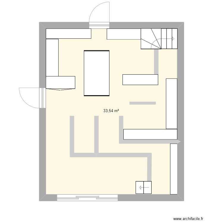 carrefour. Plan de 0 pièce et 0 m2