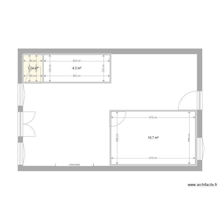 LA FERME. Plan de 0 pièce et 0 m2