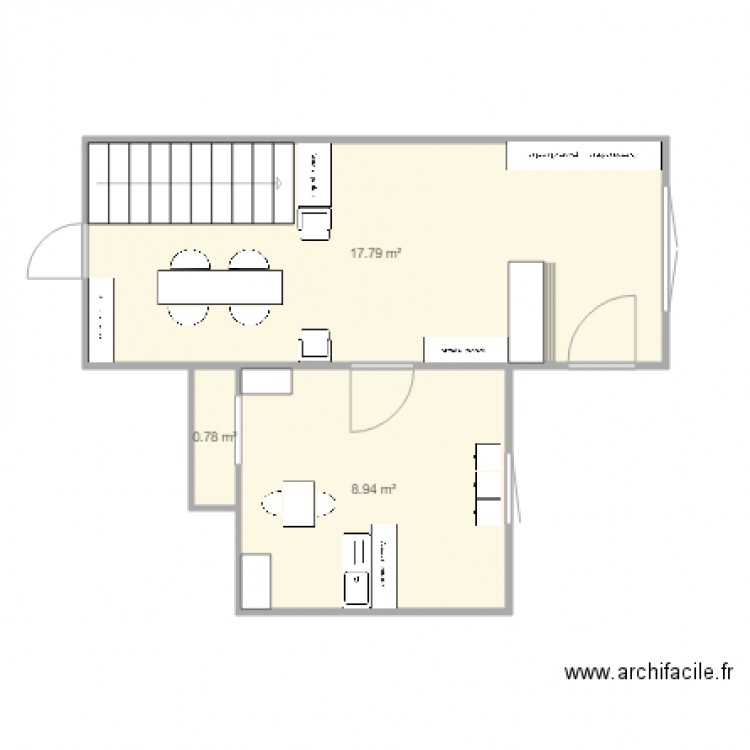 plan garderie 1 . Plan de 0 pièce et 0 m2