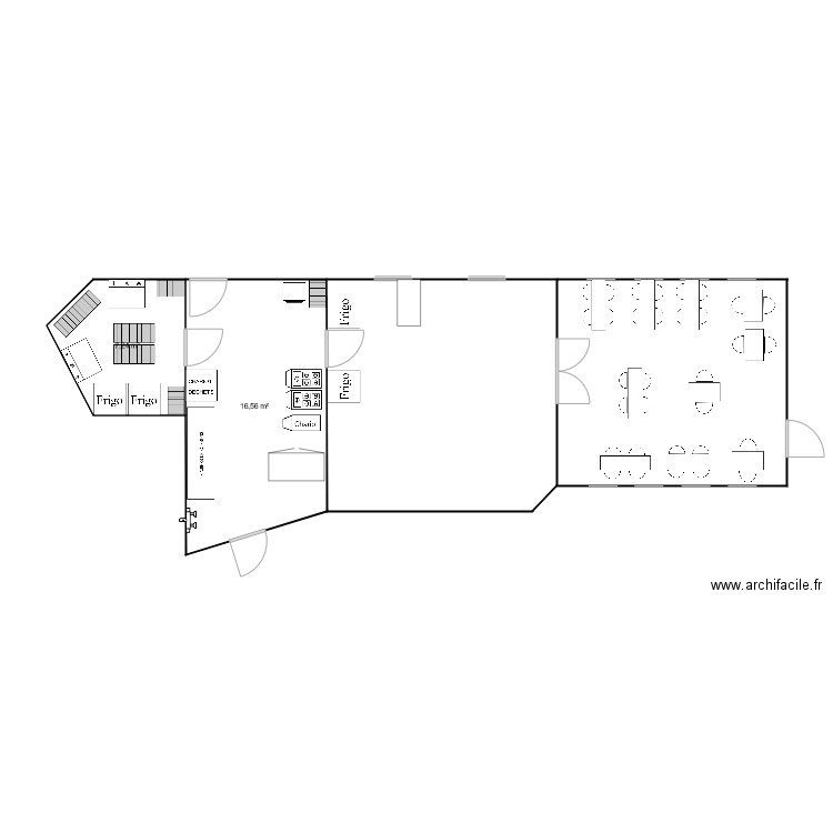 cuisine stage . Plan de 0 pièce et 0 m2