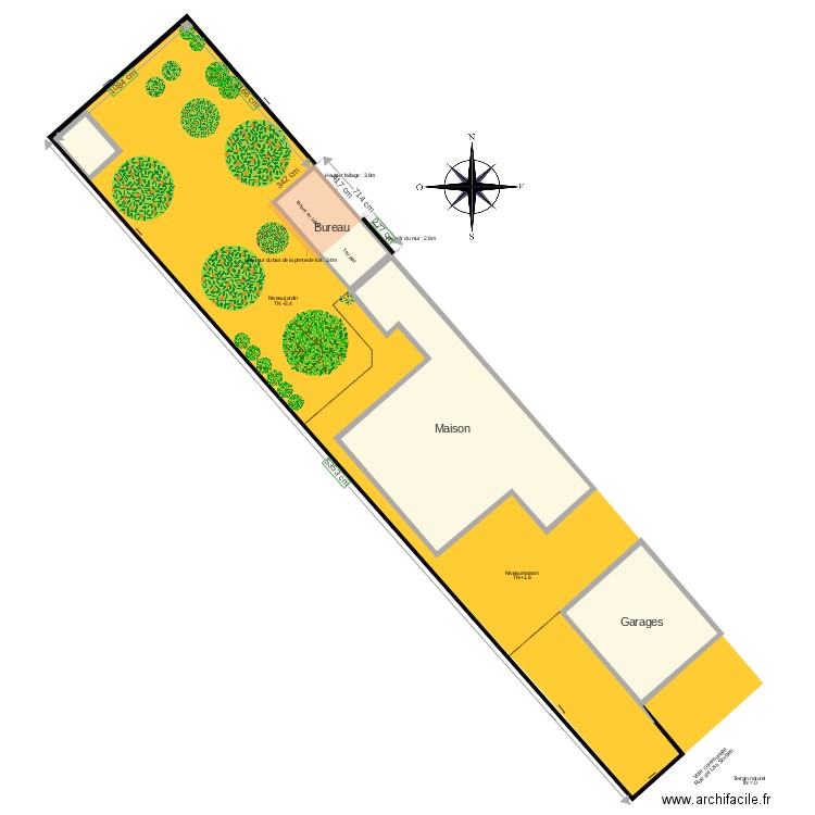 Cabanon après. Plan de 0 pièce et 0 m2