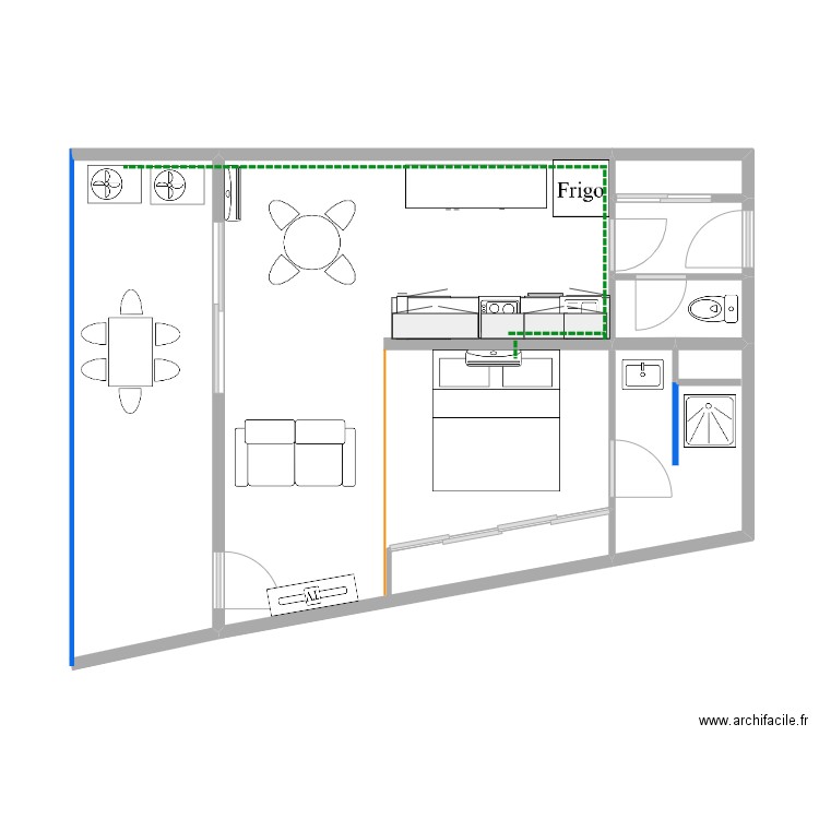 Lot 249 le pirate. Plan de 0 pièce et 0 m2