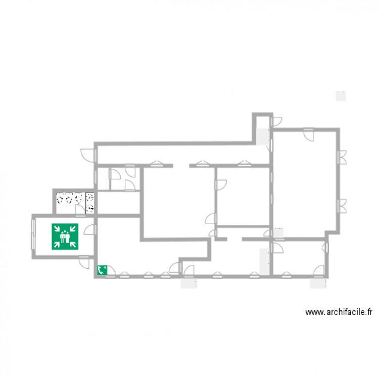 ecole 2. Plan de 0 pièce et 0 m2