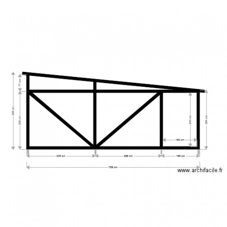 Garage 4. Plan de 0 pièce et 0 m2