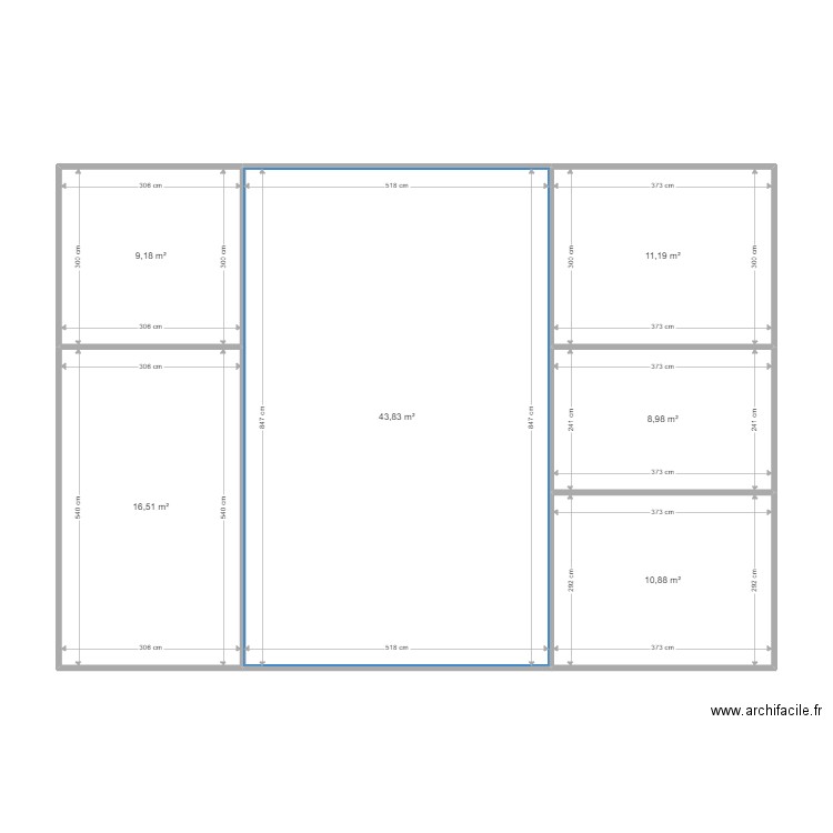 ebauche 1 juju. Plan de 0 pièce et 0 m2