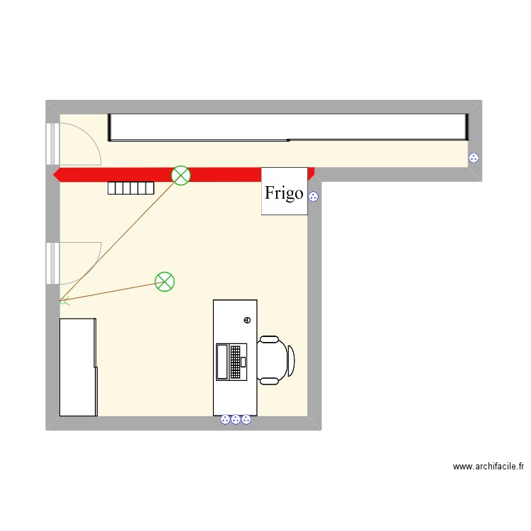 projet amicale. Plan de 0 pièce et 0 m2