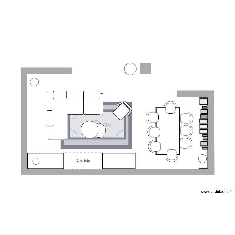 salon hendaye. Plan de 0 pièce et 0 m2