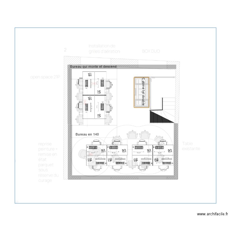 Etage 5 trinov v2. Plan de 0 pièce et 0 m2