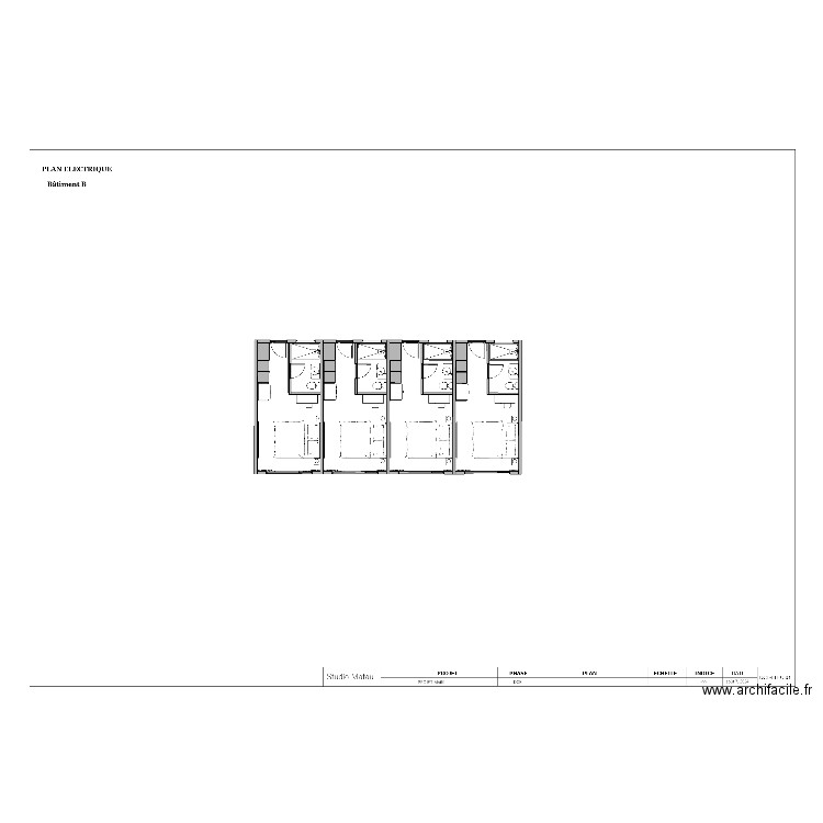 Plan FAAA BAT B. Plan de 0 pièce et 0 m2