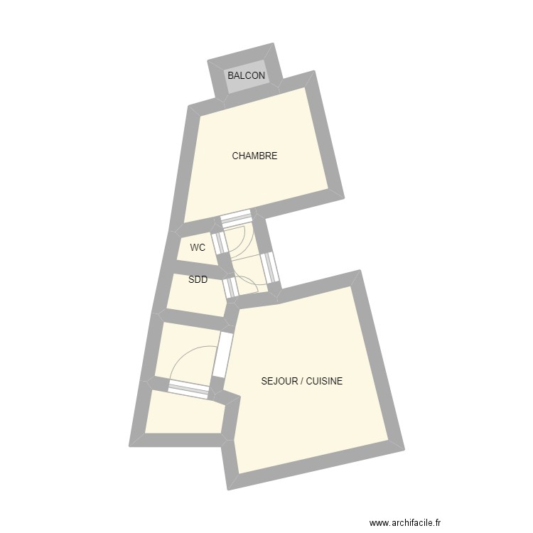 VALDUC 297 - 2E. Plan de 7 pièces et 19 m2