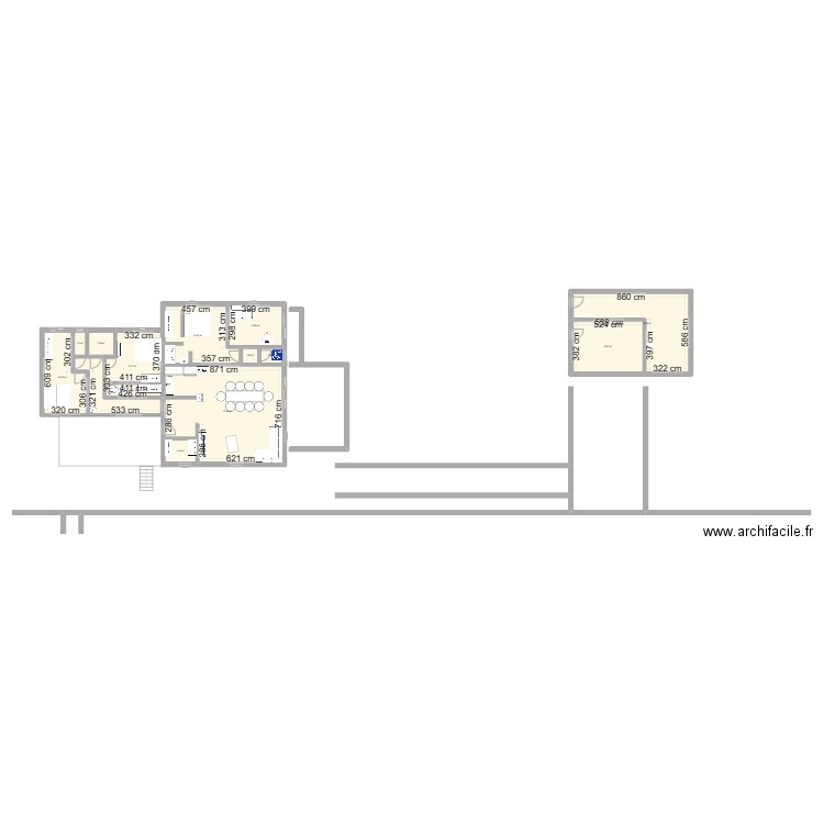 maison jordan et manon. Plan de 14 pièces et 195 m2