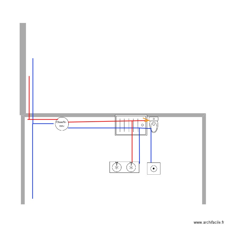 plomberie. Plan de 0 pièce et 0 m2