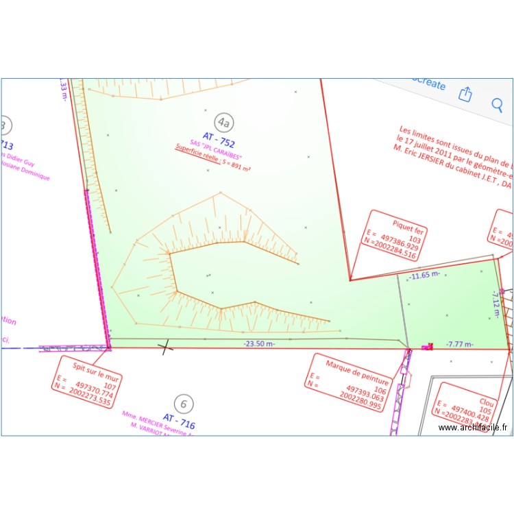 PORTAIL. Plan de 0 pièce et 0 m2