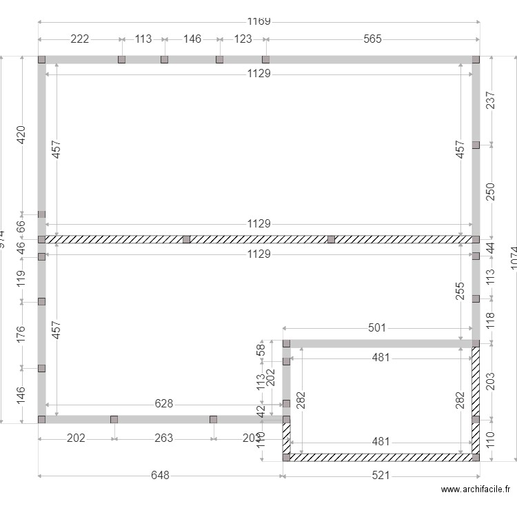 SCI APACL  FONDATIONS VS. Plan de 3 pièces et 107 m2