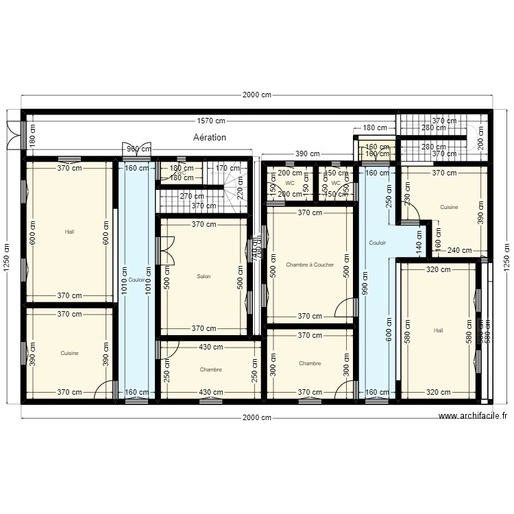 Plan de Terrain 20mx12.5m Client 27 63 55 52. Plan de 18 pièces et 213 m2