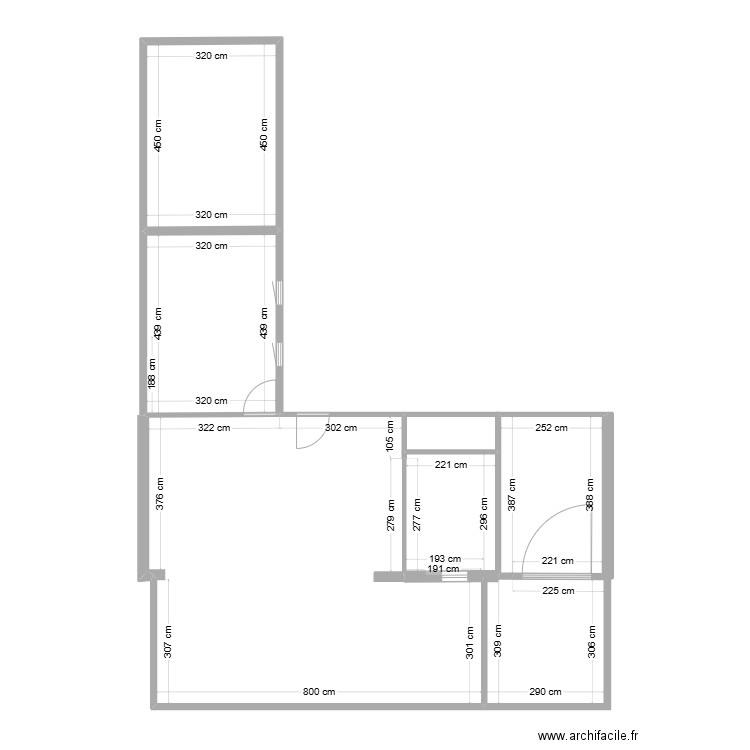 la ciotat. Plan de 6 pièces et 103 m2