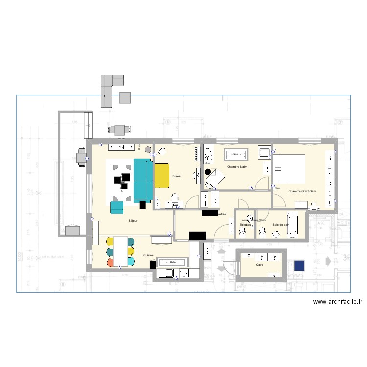 Chasseur 40. Plan de 0 pièce et 0 m2