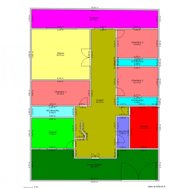 My house desigh 30/07/2013. Plan de 0 pièce et 0 m2