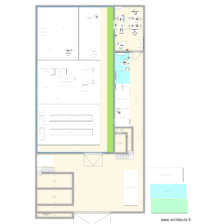 PLAN 600M2 OPEN SPACE v10 - TEST. Plan de 0 pièce et 0 m2