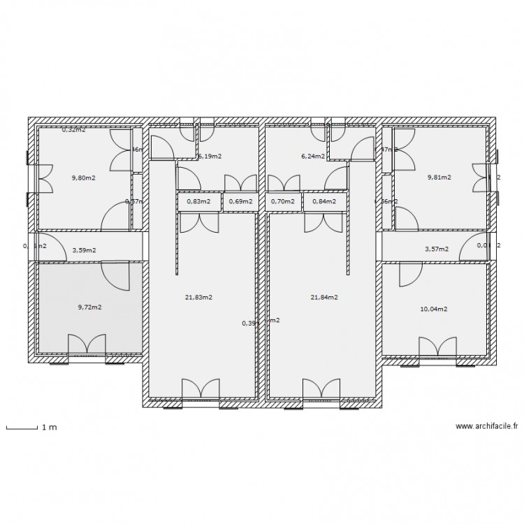 LA FRAD. Plan de 0 pièce et 0 m2