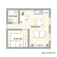 Chambre standard 30m2