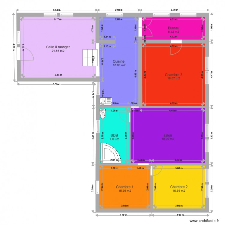 Plan de masse 2. Plan de 0 pièce et 0 m2